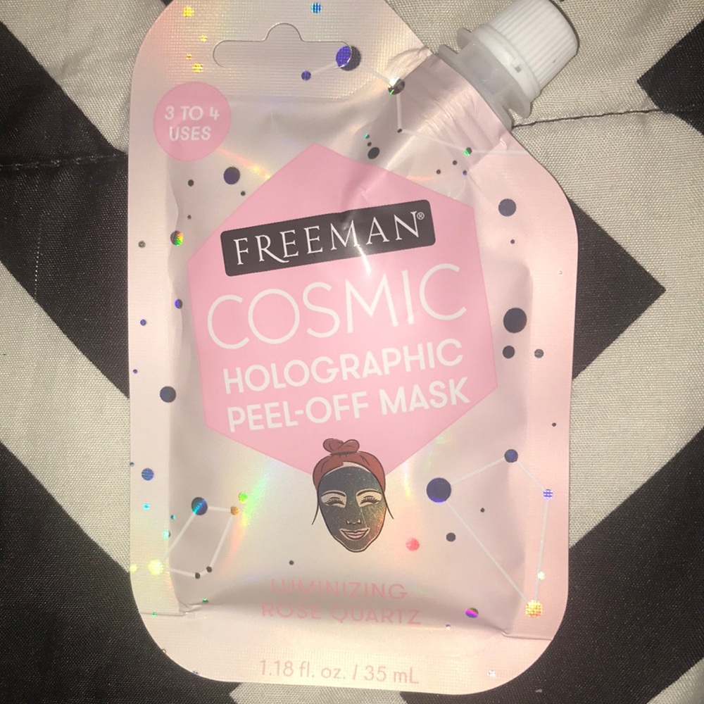 Freeman Cosmic Holographic Rose Quartz Peel-Off Mask